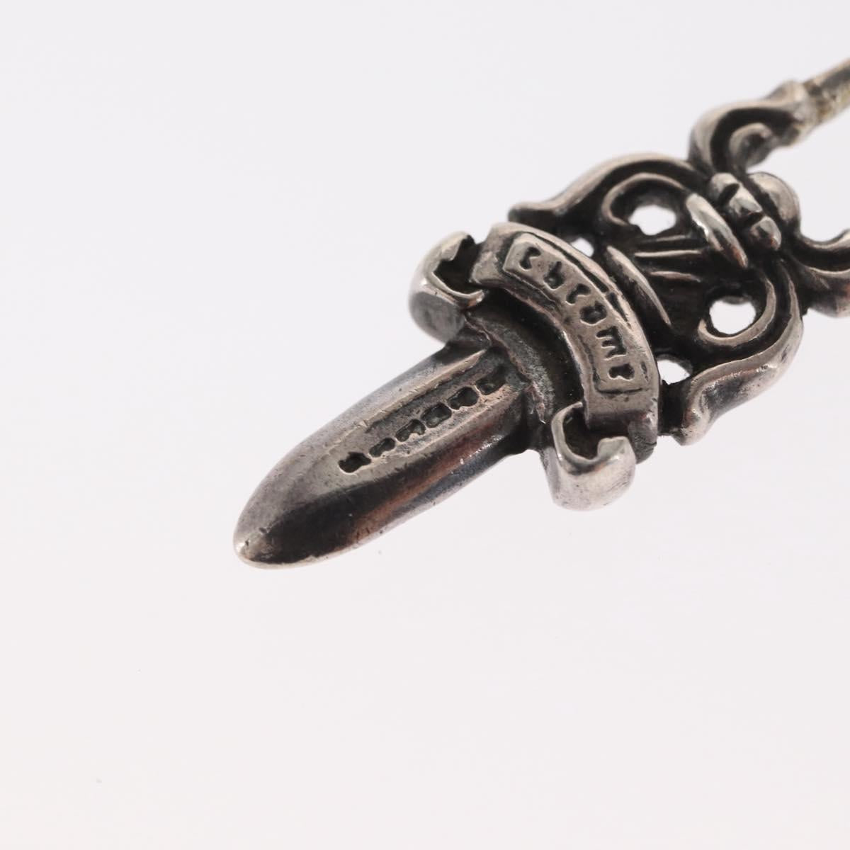 Chrome Hearts Dagger Charm Pendant Top Ag925 Silver Auth 171138SM