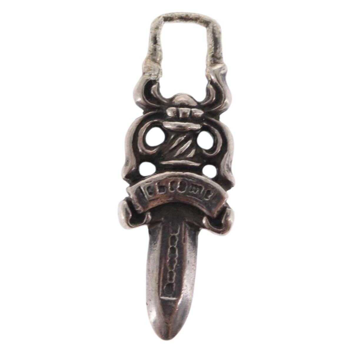 Chrome Hearts Dagger Charm Pendant Top Ag925 Silver Auth 171138SM