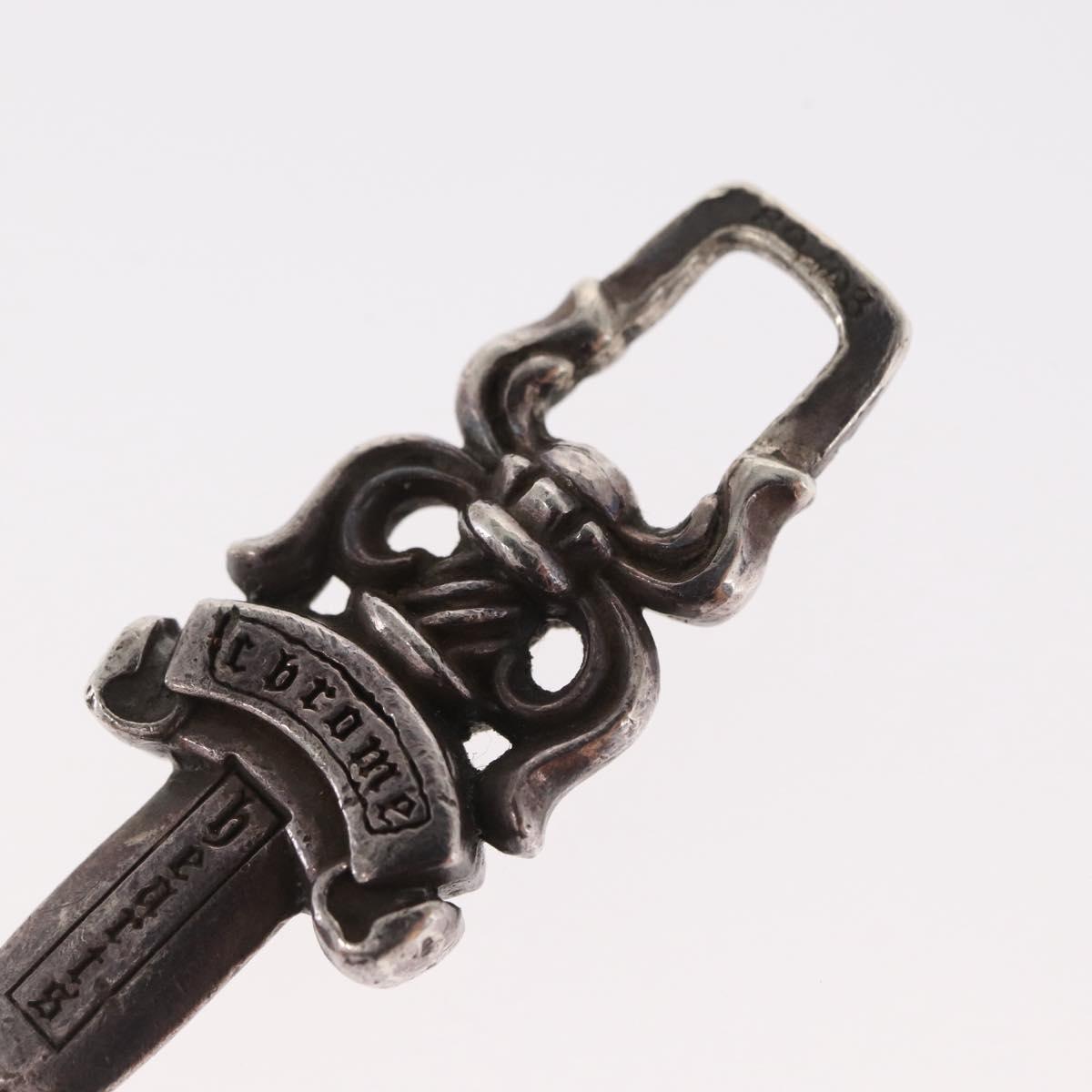 Chrome Hearts Dagger Charm Pendant Top Ag925 Silver Auth 171140SM