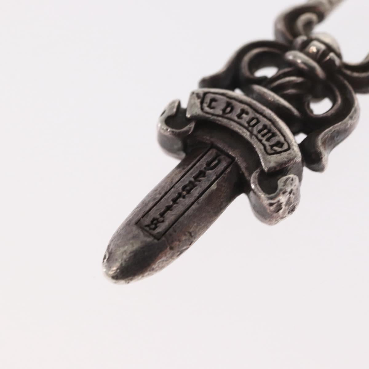 Chrome Hearts Dagger Charm Pendant Top Ag925 Silver Auth 171140SM
