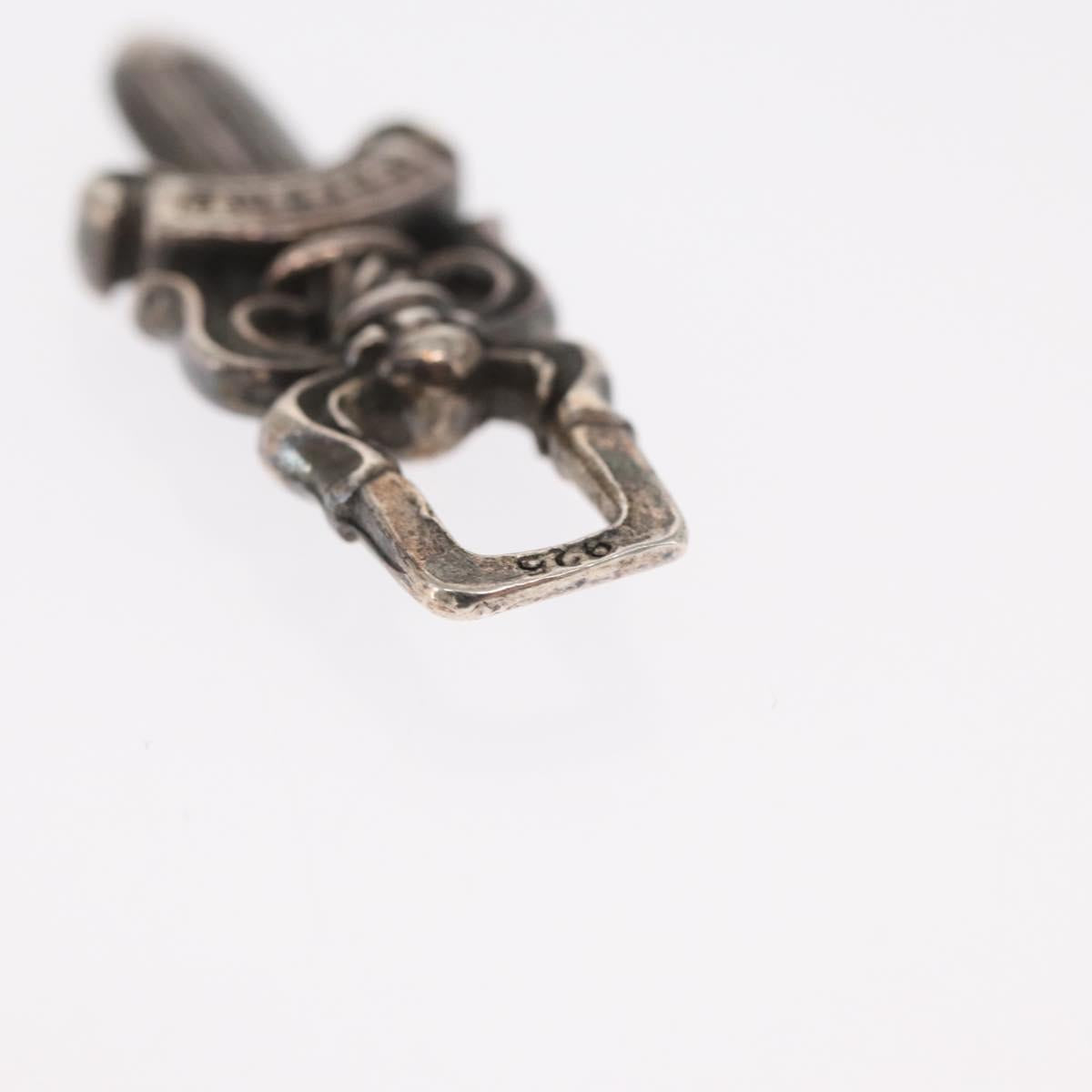 Chrome Hearts Dagger Charm Pendant Top Ag925 Silver Auth 171141SM