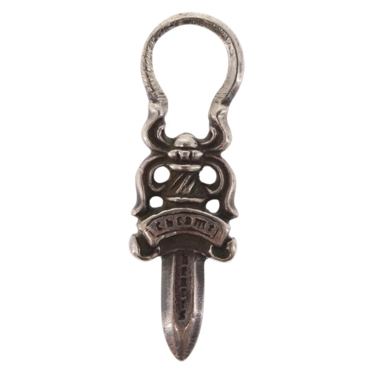 Chrome Hearts Dagger Charm Pendant Top Ag925 Silver Auth 171142SM