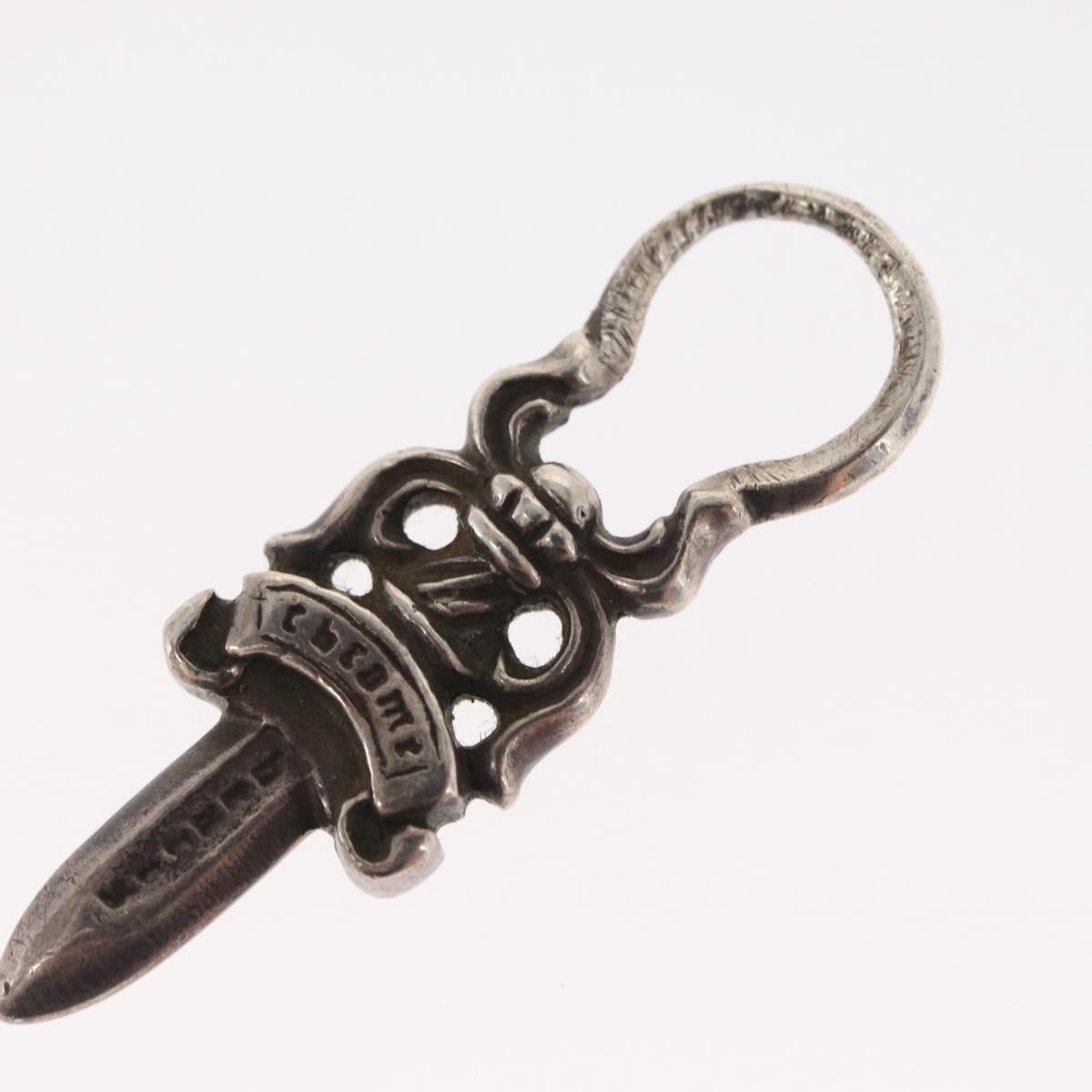 Chrome Hearts Dagger Charm Pendant Top Ag925 Silver Auth 171142SM