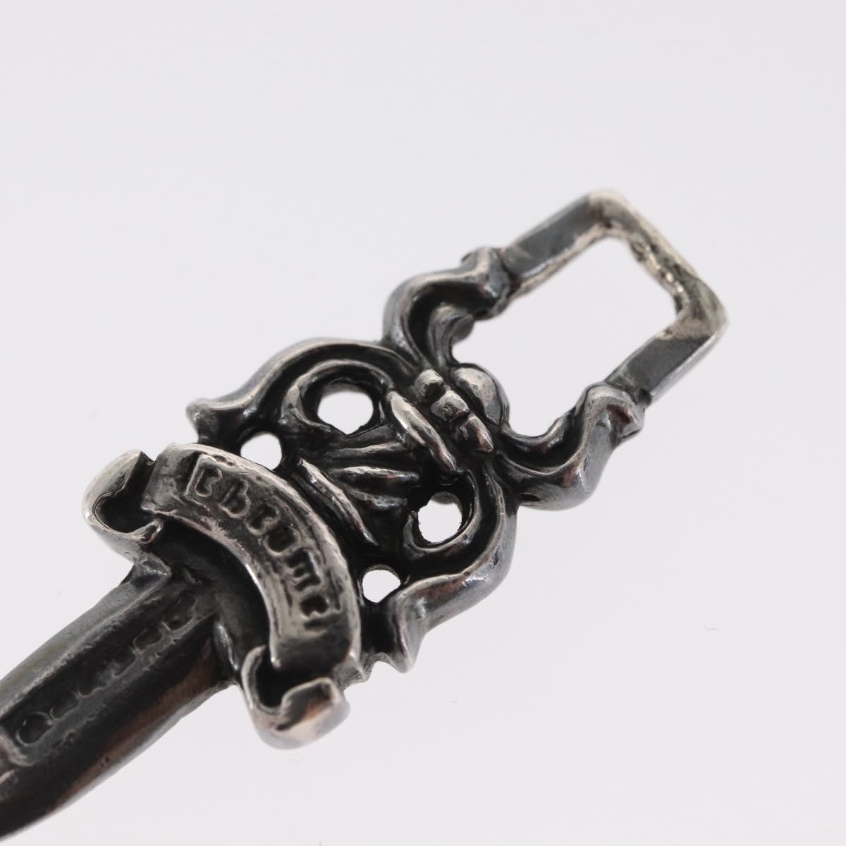 Chrome Hearts Dagger Charm Pendant Top Ag925 Silver Auth 171144SM
