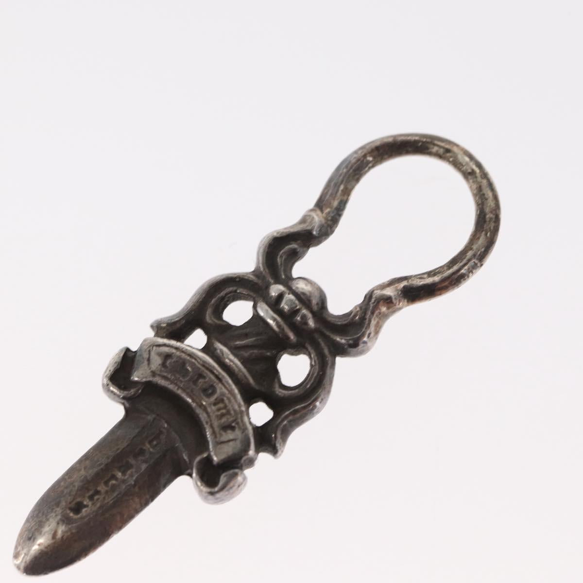 Chrome Hearts Dagger Charm Pendant Top Ag925 Silver Auth 171145SM