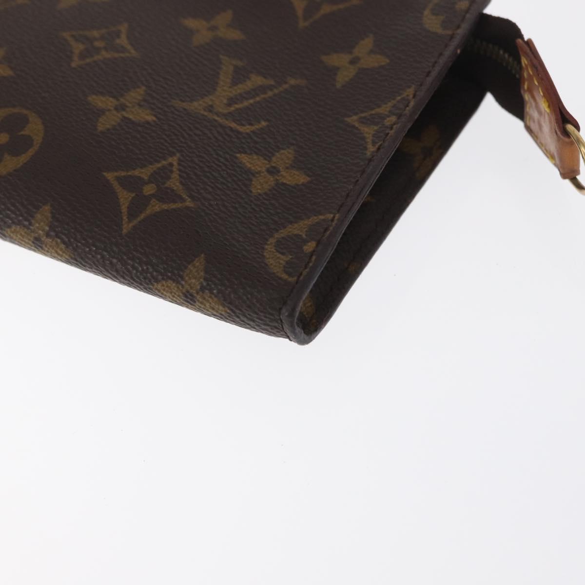 LOUIS VUITTON Monogram Bucket PM Accessory Pouch LV Auth 171151