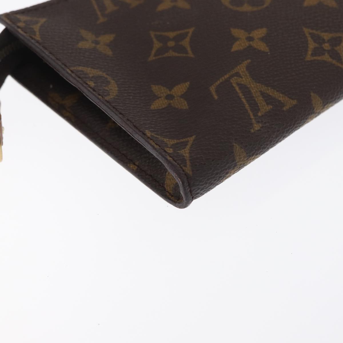 LOUIS VUITTON Monogram Bucket PM Accessory Pouch LV Auth 171151