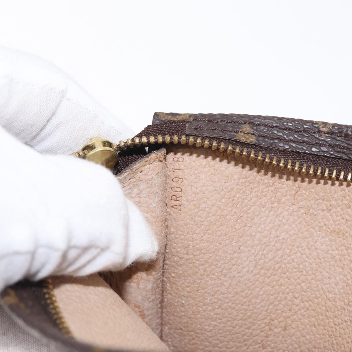 LOUIS VUITTON Monogram Bucket PM Accessory Pouch LV Auth 171151