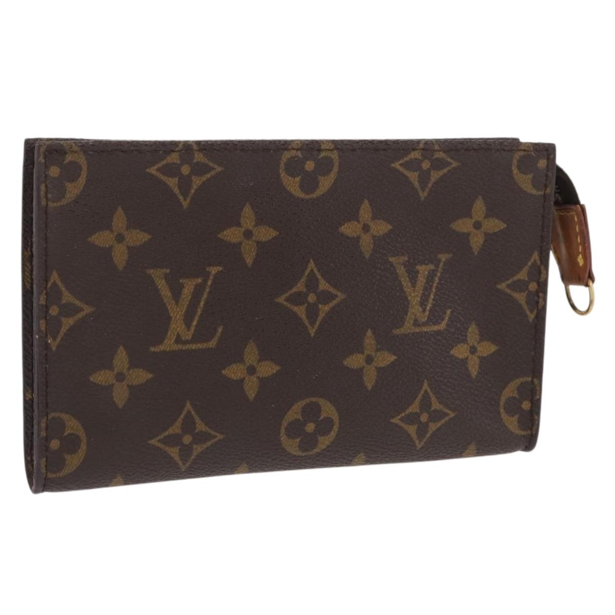 LOUIS VUITTON Monogram Bucket PM Accessory Pouch LV Auth 171151