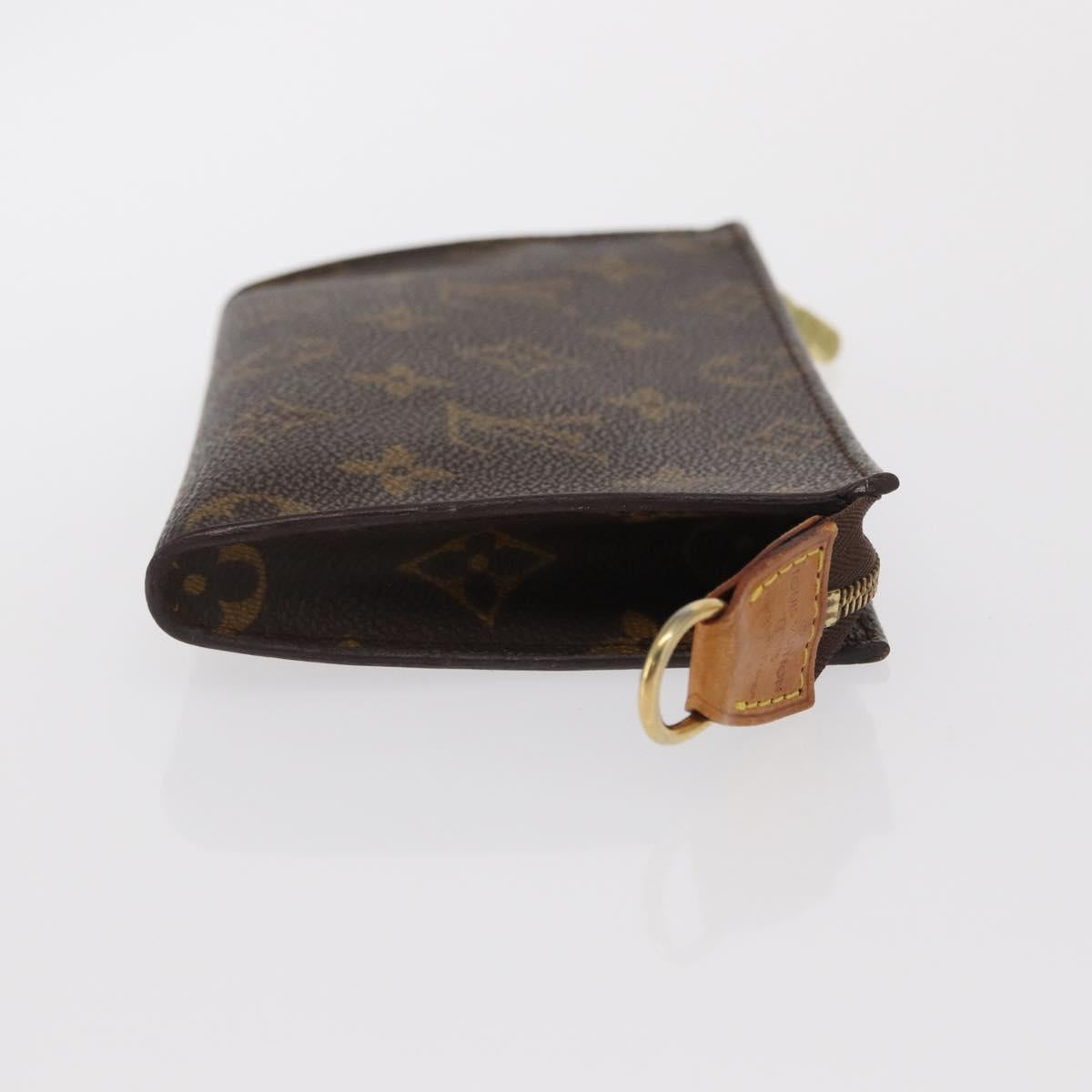 LOUIS VUITTON Monogram Bucket PM Accessory Pouch LV Auth 171152