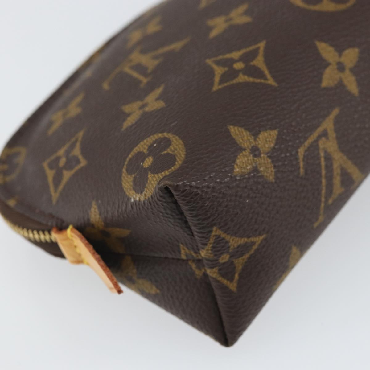 LOUIS VUITTON Monogram Pochette Cosmetic PM Pouch M43998 LV Auth 171154
