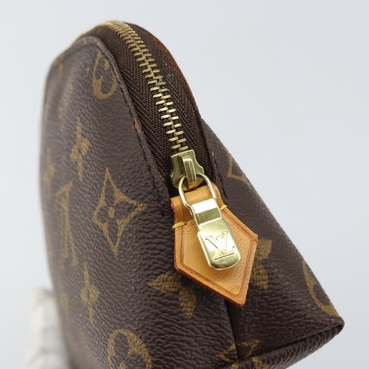 LOUIS VUITTON Monogram Pochette Cosmetic PM Pouch M43998 LV Auth 171154