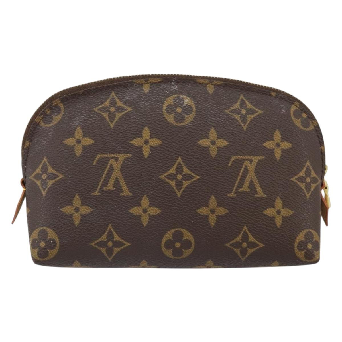 LOUIS VUITTON Monogram Pochette Cosmetic PM Pouch M43998 LV Auth 171154