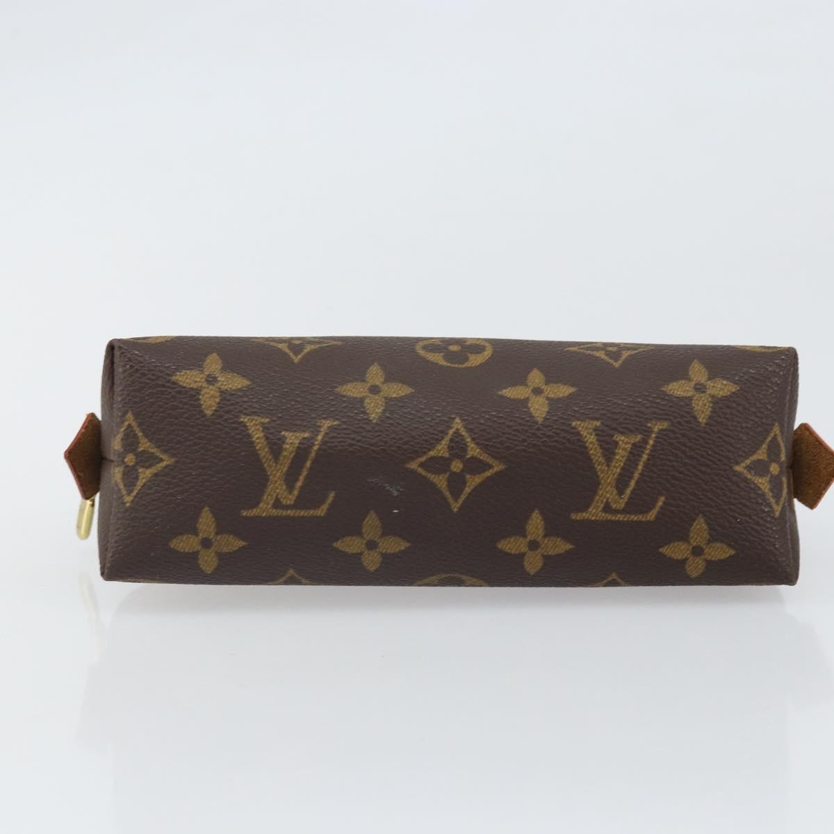 LOUIS VUITTON Monogram Pochette Cosmetic PM Pouch M43998 LV Auth 171154