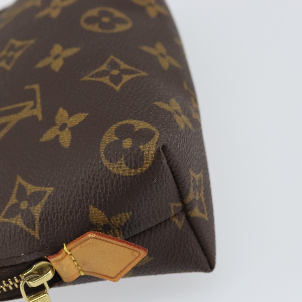 LOUIS VUITTON Monogram Pochette Cosmetic PM Pouch M43998 LV Auth 171154
