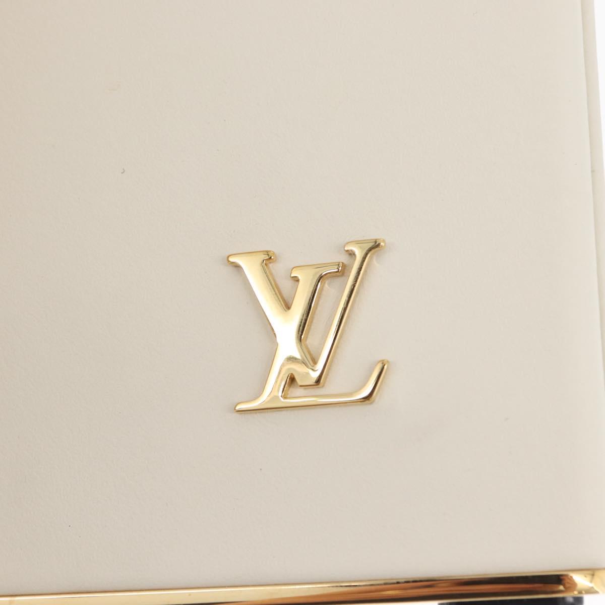 LOUIS VUITTON Tokujin Yoshioka 1000 Only Blossom Stool Calf milk Auth 171164SM