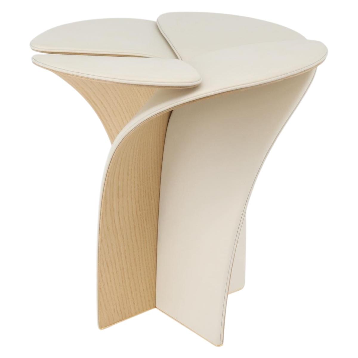 LOUIS VUITTON Tokujin Yoshioka 1000 Only Blossom Stool Calf milk Auth 171164SM