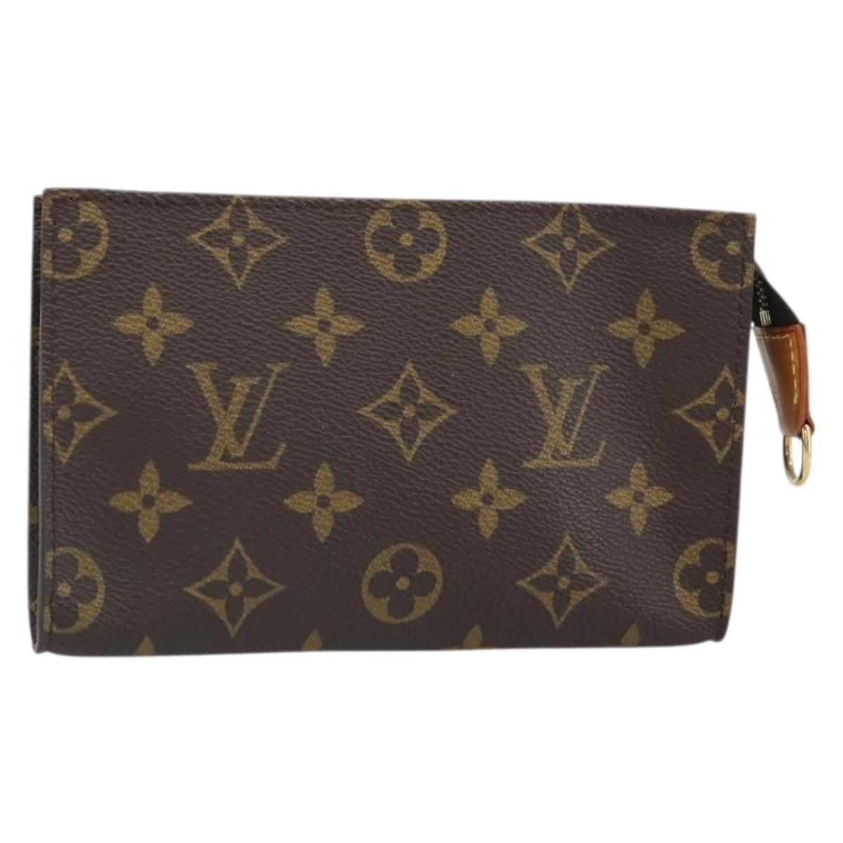LOUIS VUITTON Monogram Bucket PM Accessory Pouch LV Auth 171169
