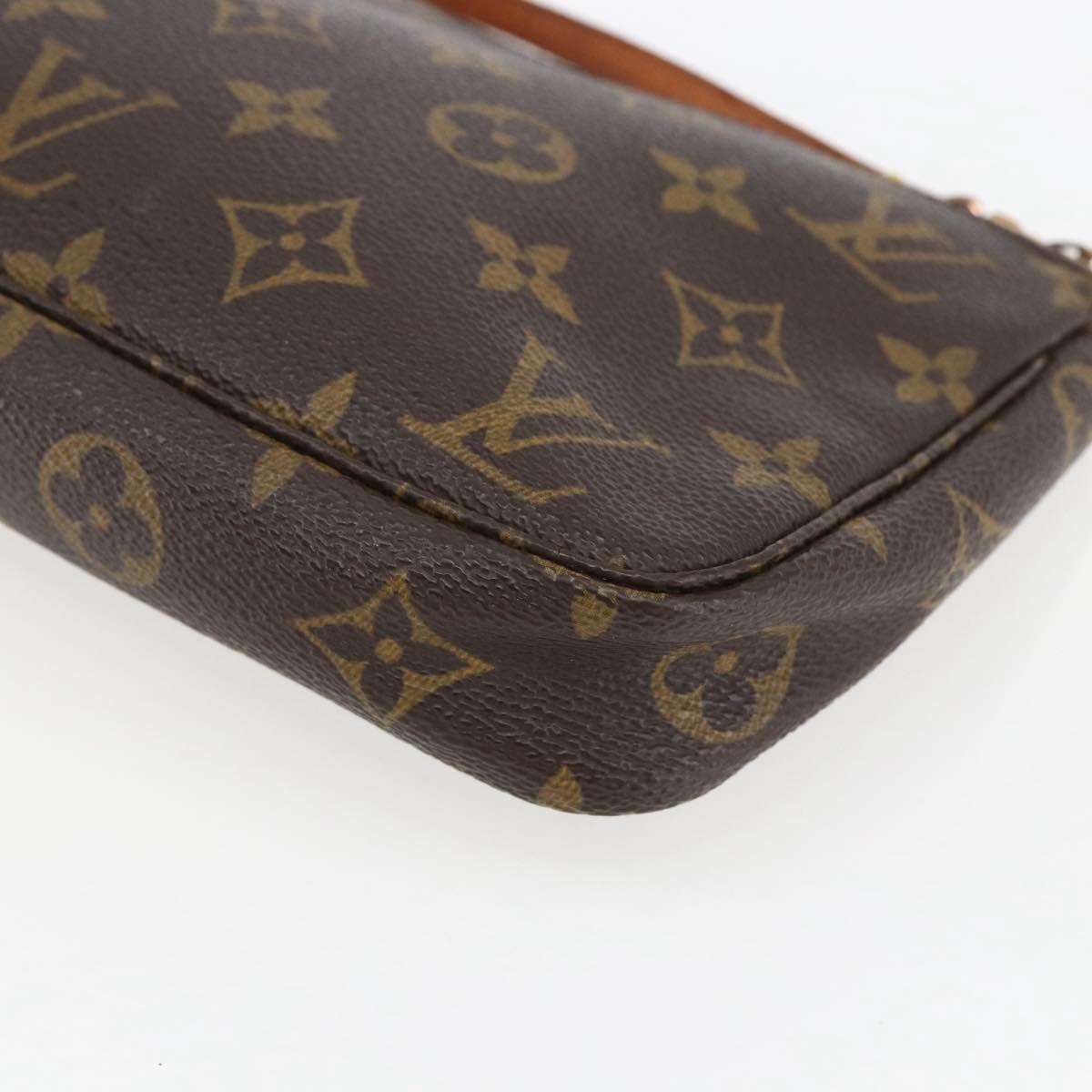 LOUIS VUITTON Monogram Pochette Accessoires Pouch M51980 LV Auth 171173