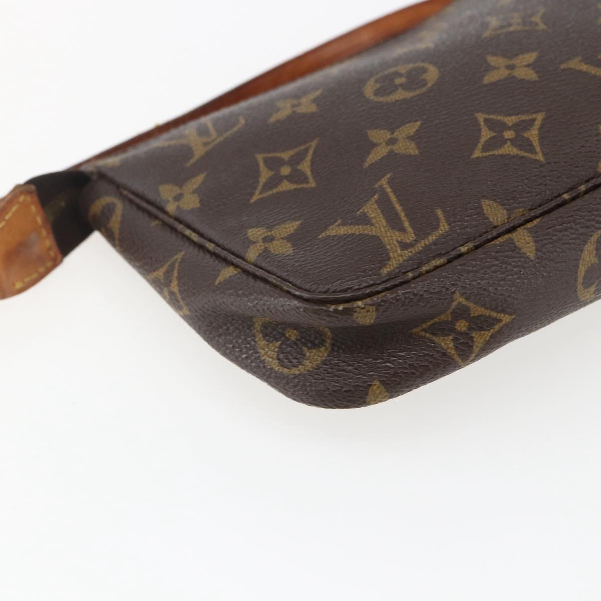 LOUIS VUITTON Monogram Pochette Accessoires Pouch M51980 LV Auth 171173