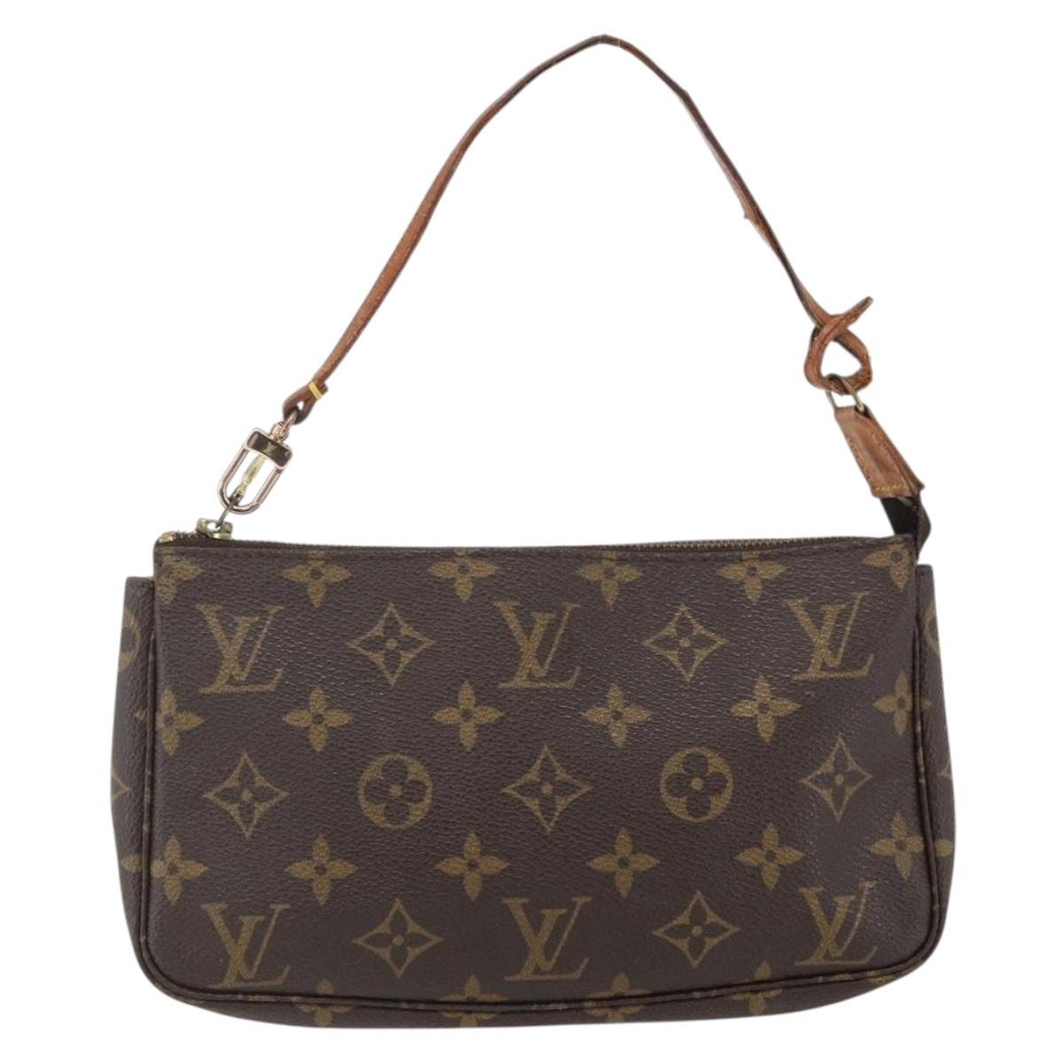 LOUIS VUITTON Monogram Pochette Accessoires Pouch M51980 LV Auth 171173