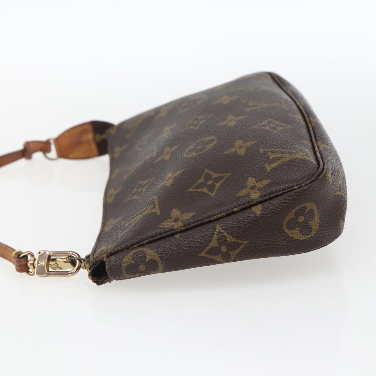 LOUIS VUITTON Monogram Pochette Accessoires Pouch M51980 LV Auth 171173
