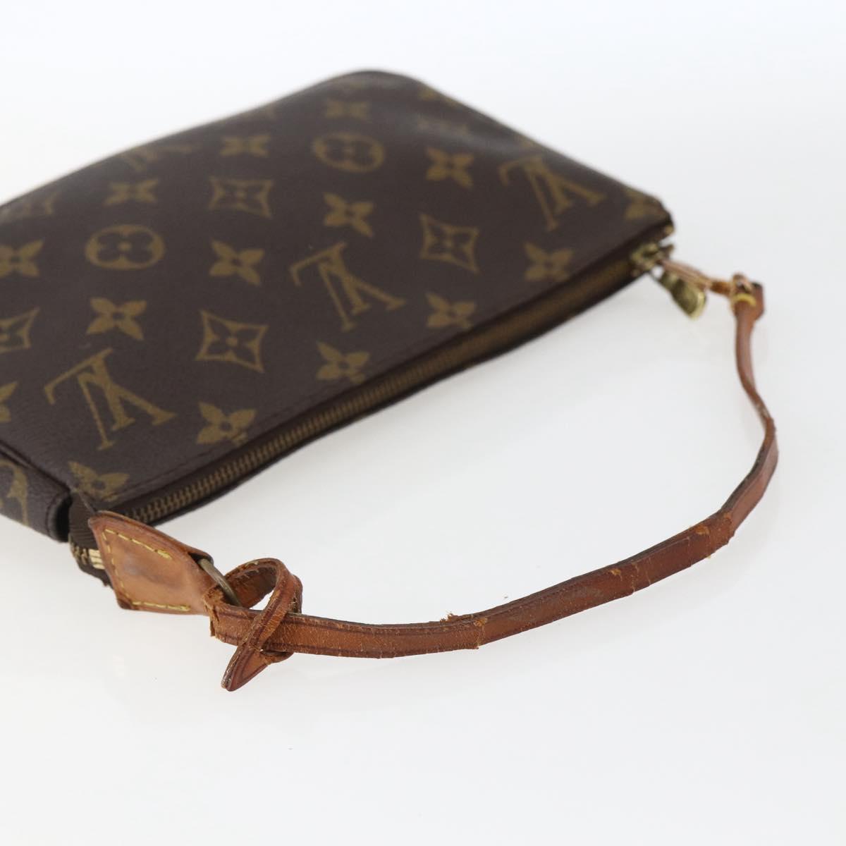 LOUIS VUITTON Monogram Pochette Accessoires Pouch M51980 LV Auth 171173