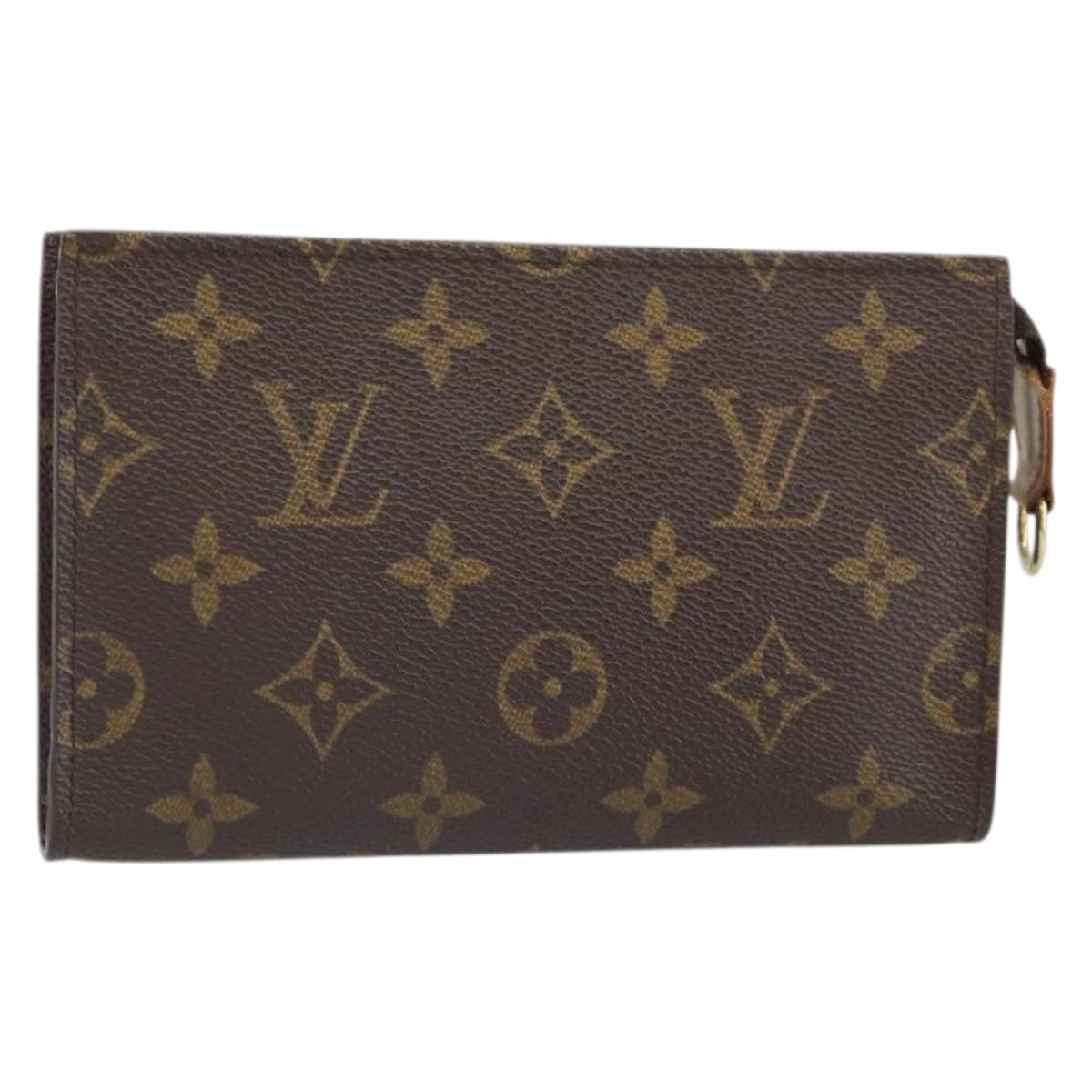 LOUIS VUITTON Monogram Bucket PM Accessory Pouch LV Auth 171187