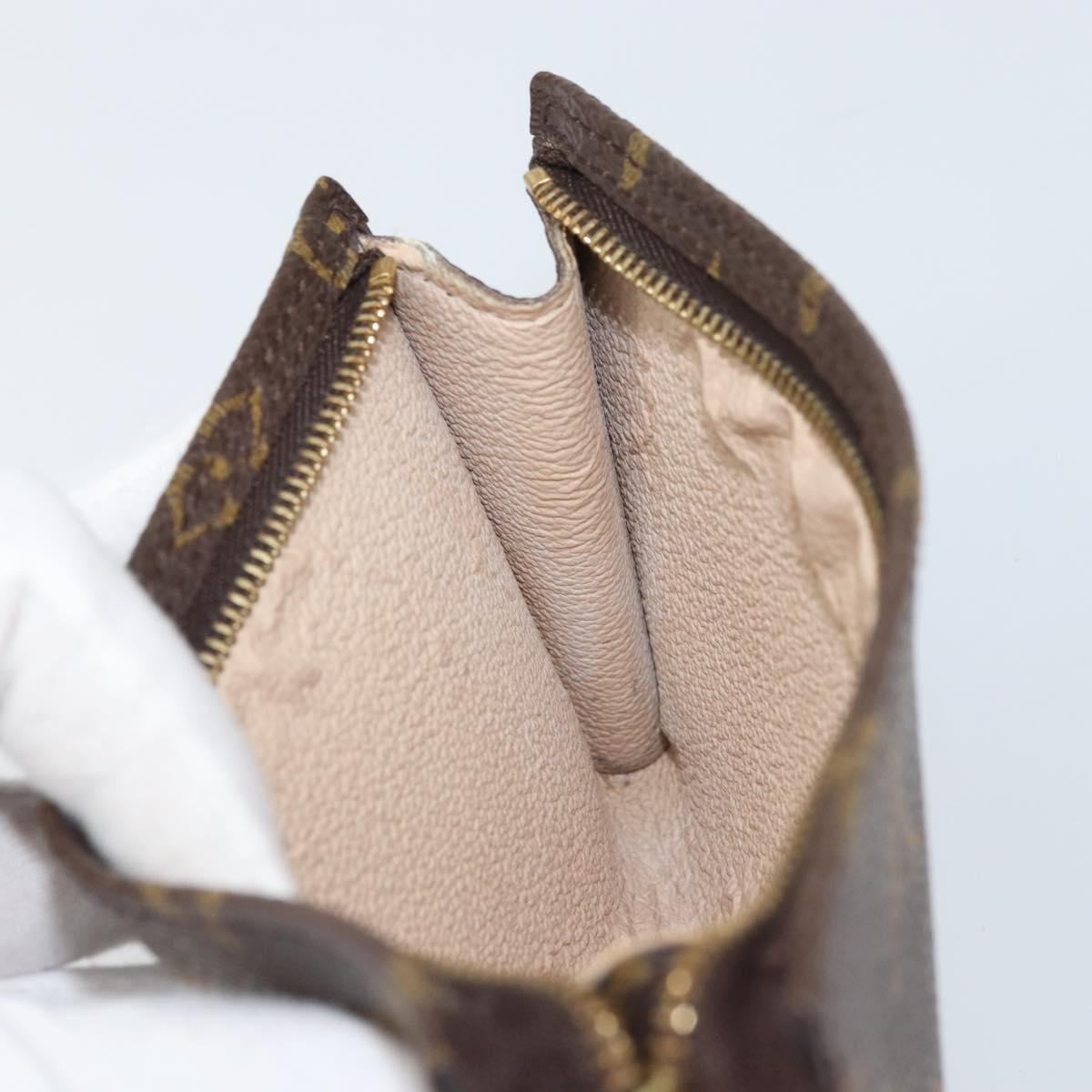 LOUIS VUITTON Monogram Bucket PM Accessory Pouch LV Auth 171187