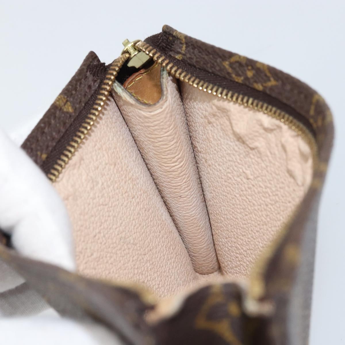LOUIS VUITTON Monogram Bucket PM Accessory Pouch LV Auth 171187