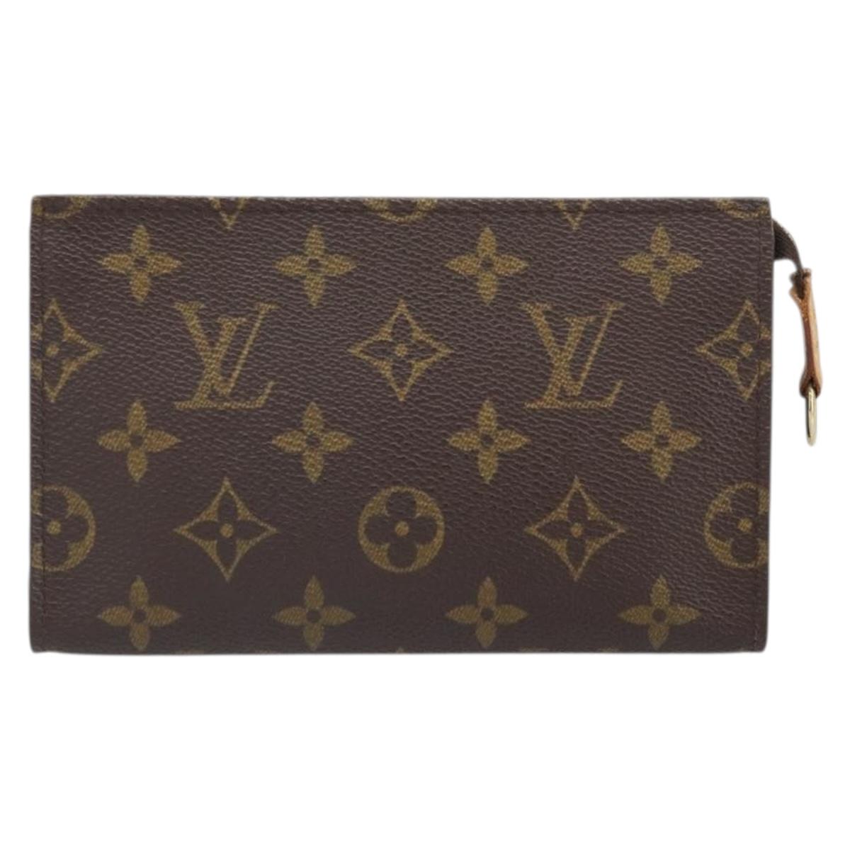 LOUIS VUITTON Monogram Bucket PM Accessory Pouch LV Auth 171187