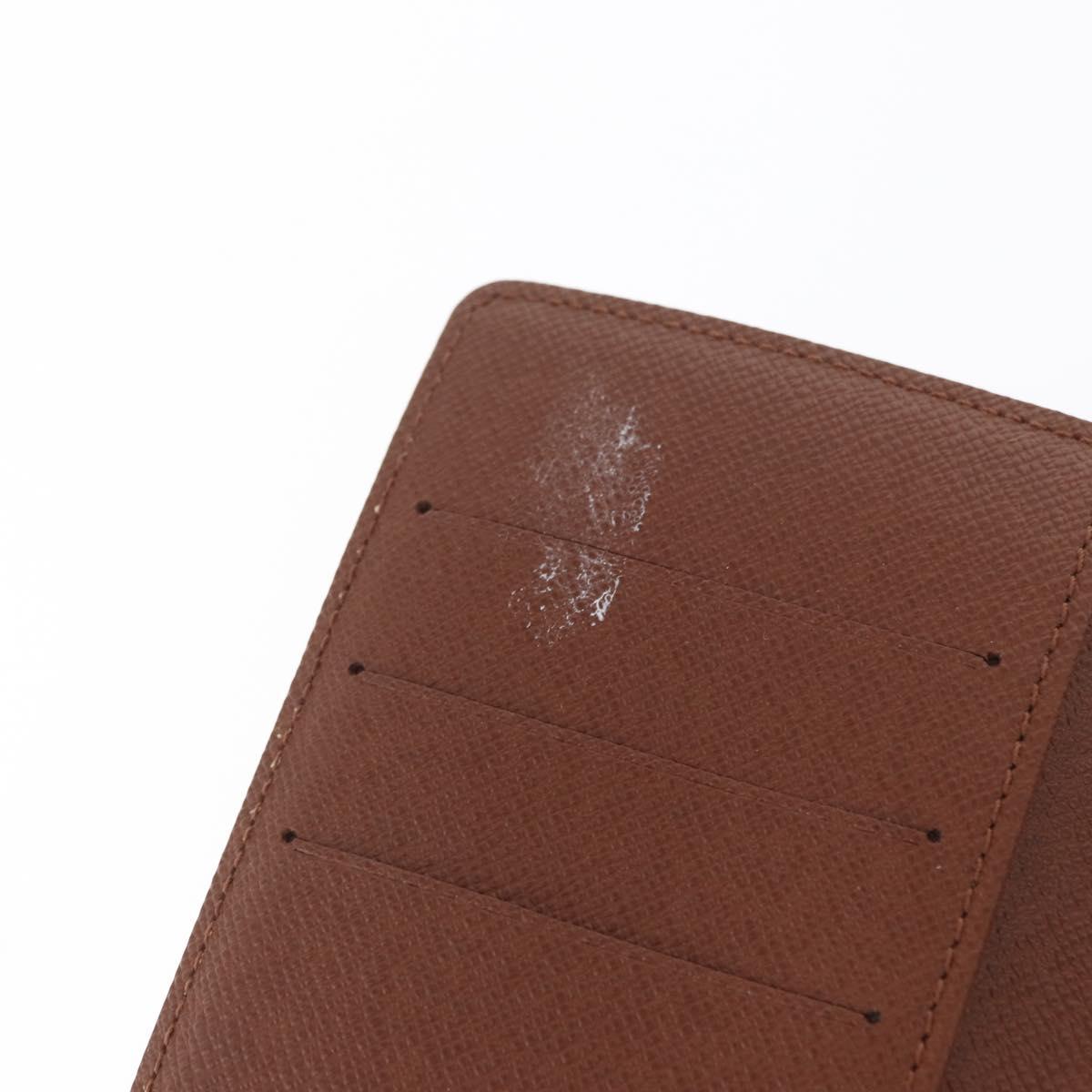 LOUIS VUITTON Monogram Keepall Agenda PM Day Planner Cover R20964 LV Auth 171189