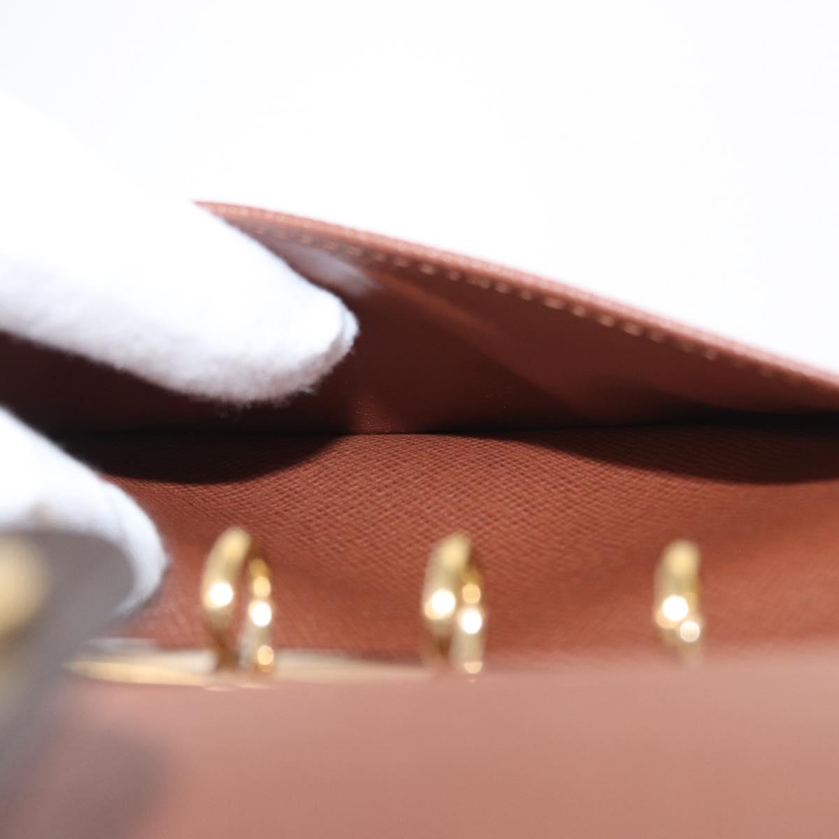 LOUIS VUITTON Monogram Keepall Agenda PM Day Planner Cover R20964 LV Auth 171189