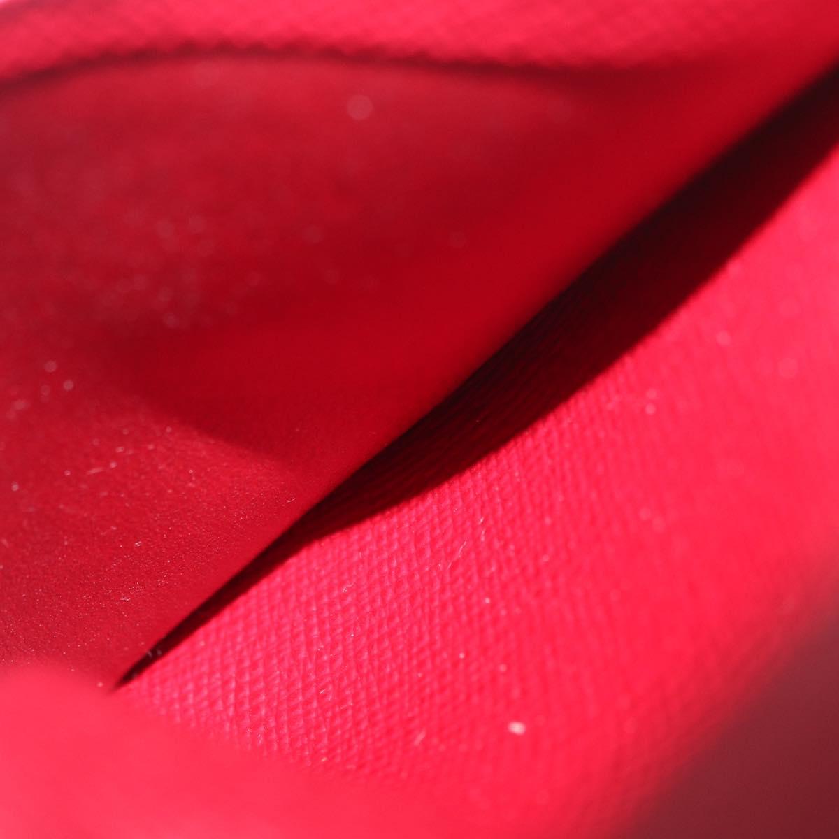 LOUIS VUITTON Monogram Cherry Compact zip Bifold Wallet M95005 LV Auth 171207A