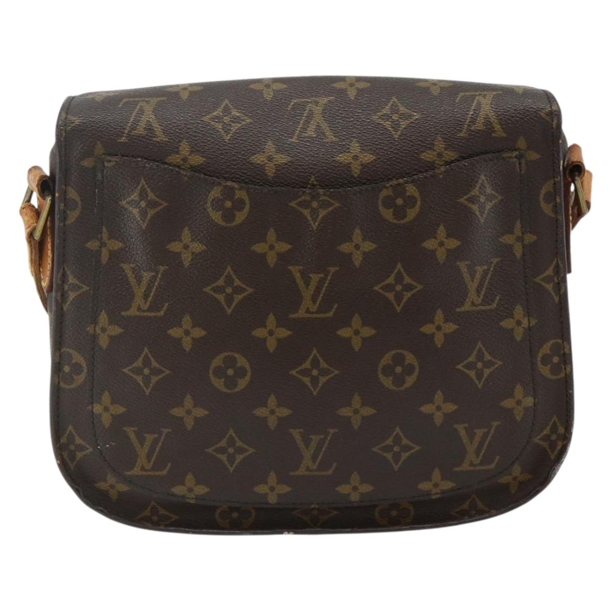 LOUIS VUITTON Monogram Saint Cloud GM Shoulder Bag M51242 LV Auth 171230