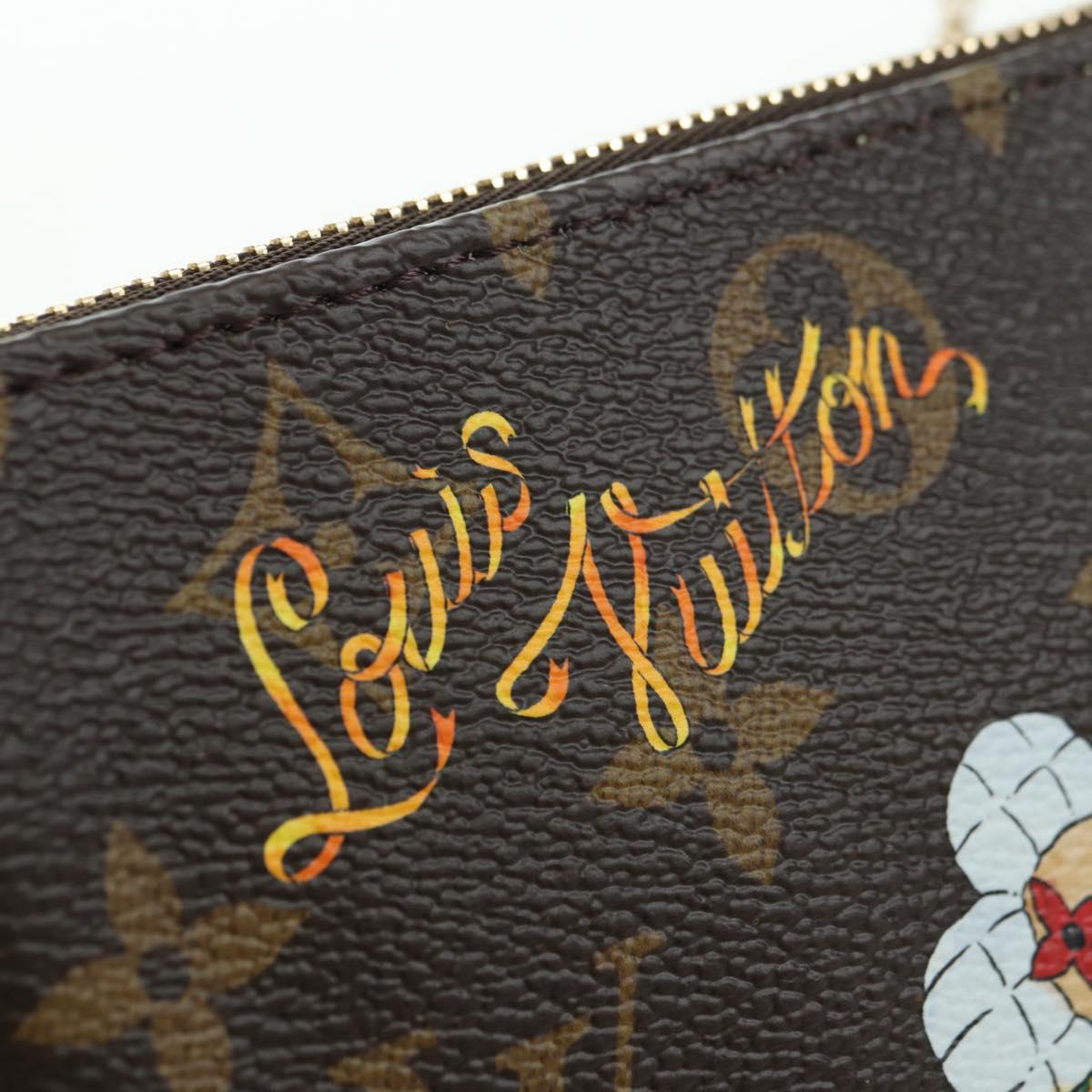 LOUIS VUITTON Vivienne Mini Pochette Accessoires Pouch M15328 LV Auth 171238SAM