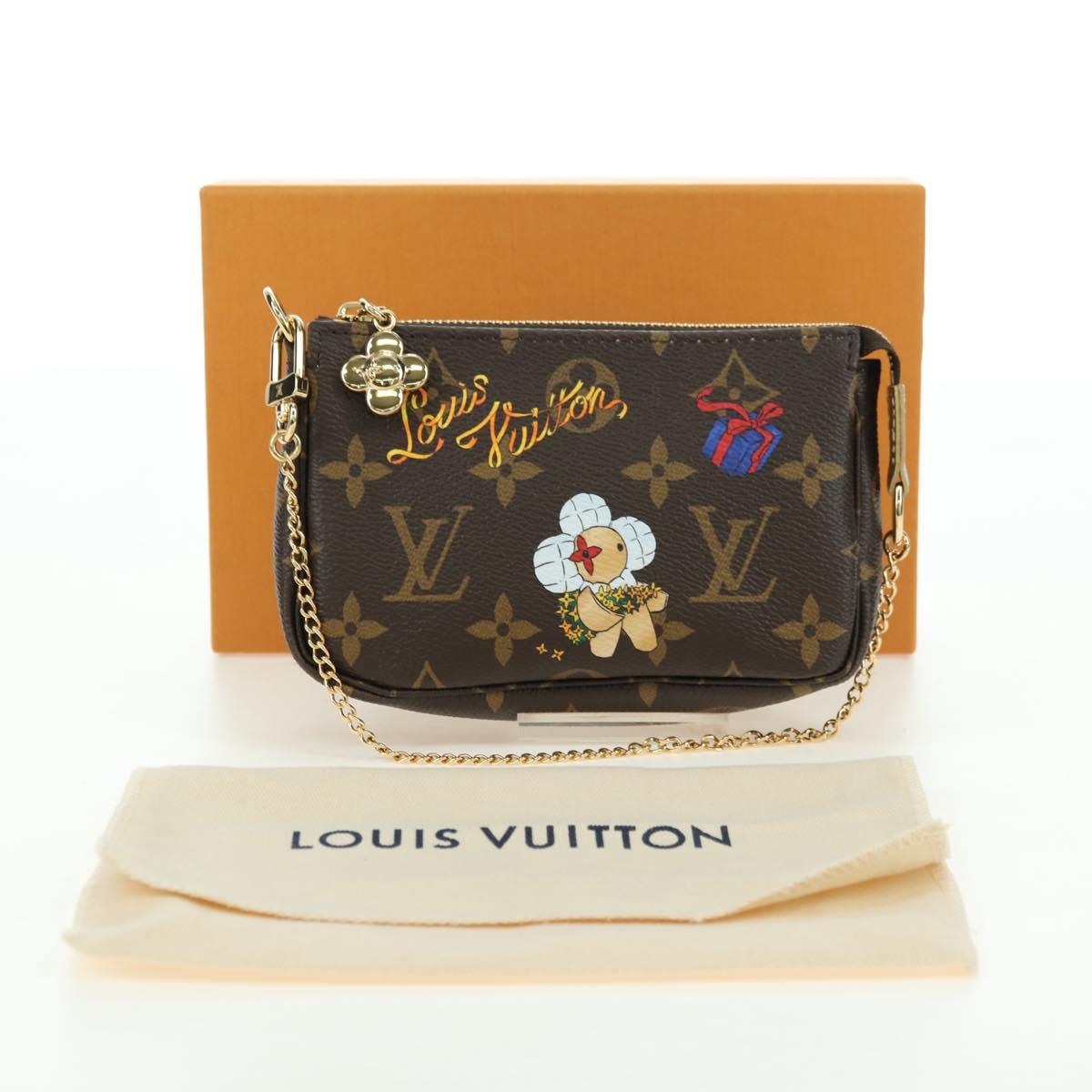 LOUIS VUITTON Vivienne Mini Pochette Accessoires Pouch M15328 LV Auth 171238SAM