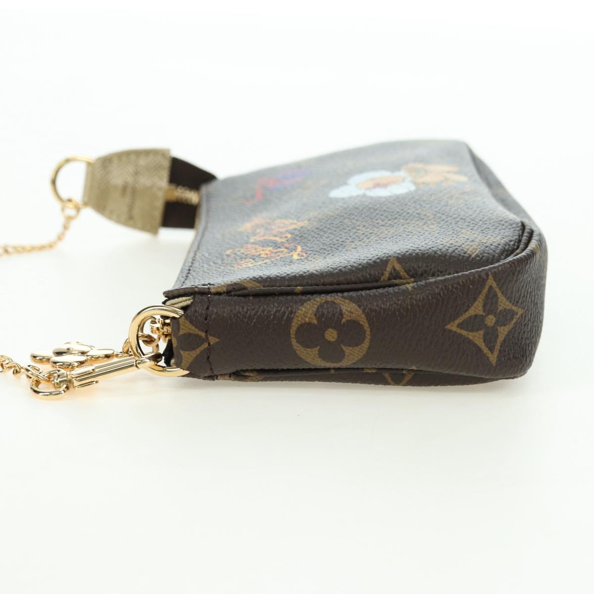 LOUIS VUITTON Vivienne Mini Pochette Accessoires Pouch M15328 LV Auth 171238SAM