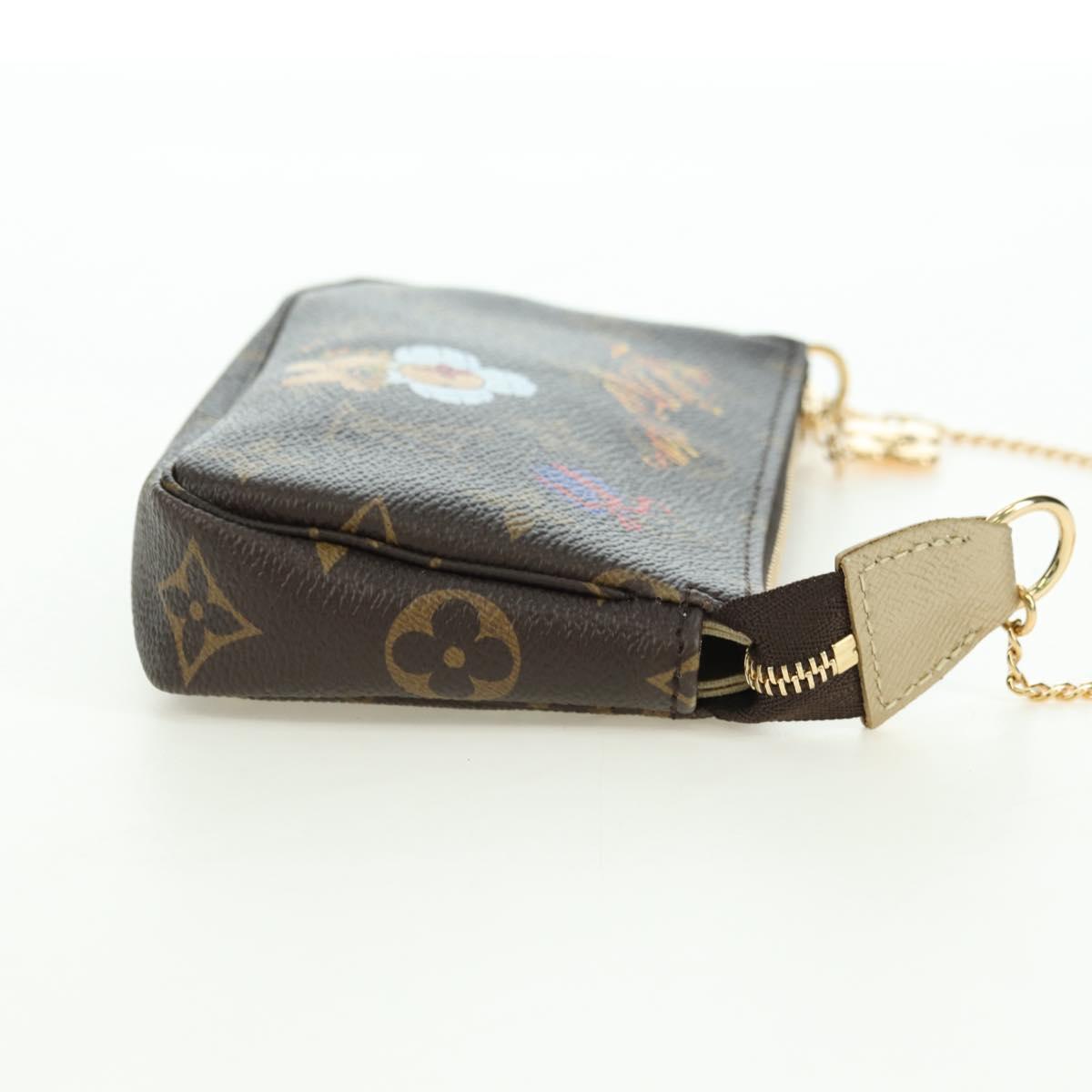 LOUIS VUITTON Vivienne Mini Pochette Accessoires Pouch M15328 LV Auth 171238SAM