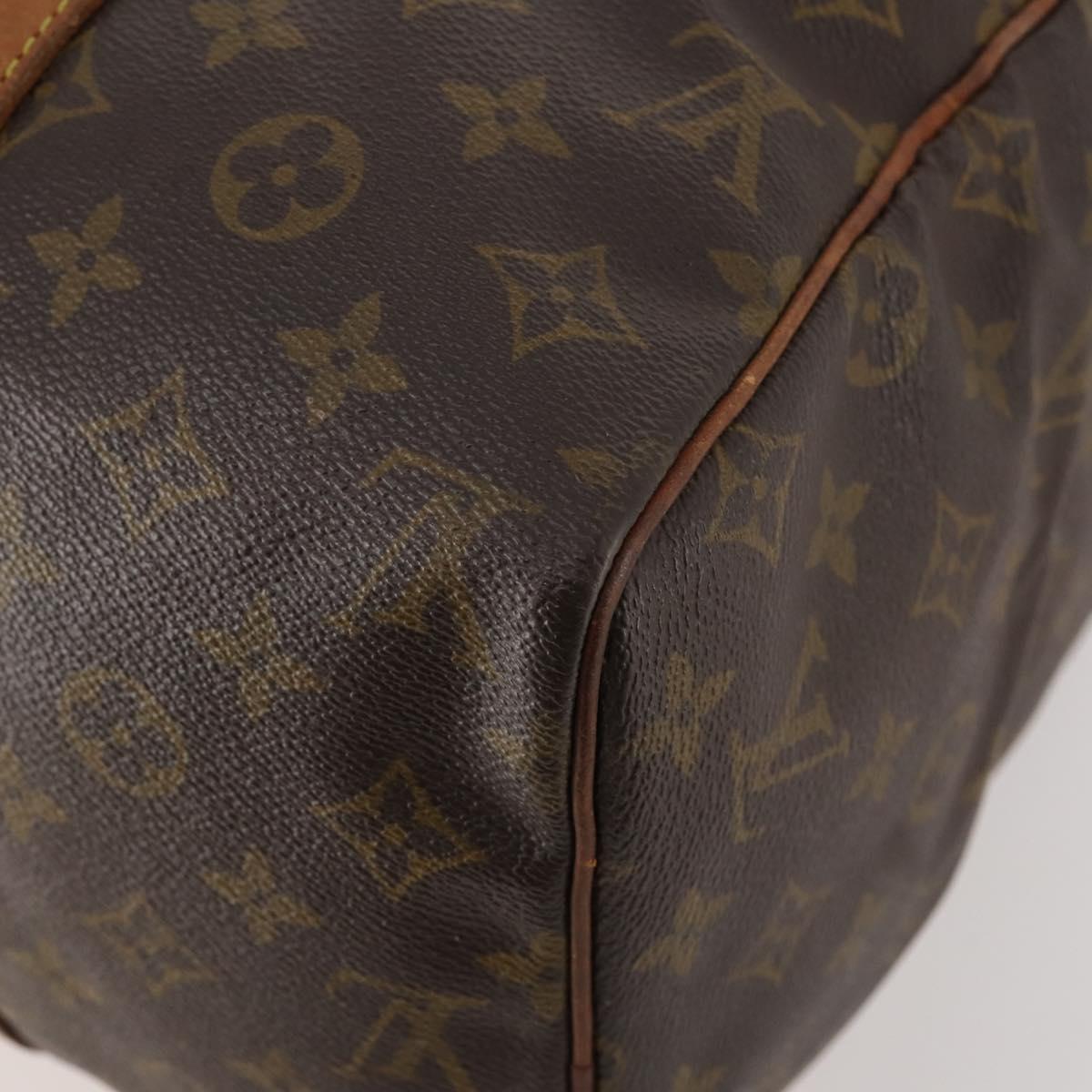 LOUIS VUITTON Monogram Sac Souple 35 Boston Bag M41626 LV Auth 171242
