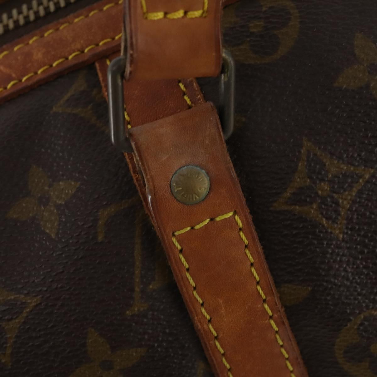 LOUIS VUITTON Monogram Sac Souple 35 Boston Bag M41626 LV Auth 171242