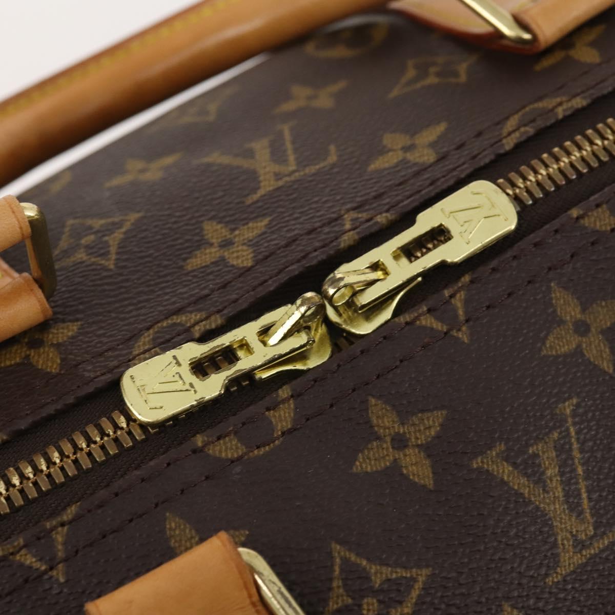 LOUIS VUITTON Monogram Keepall 55 Boston Bag M41424 LV Auth 171243A