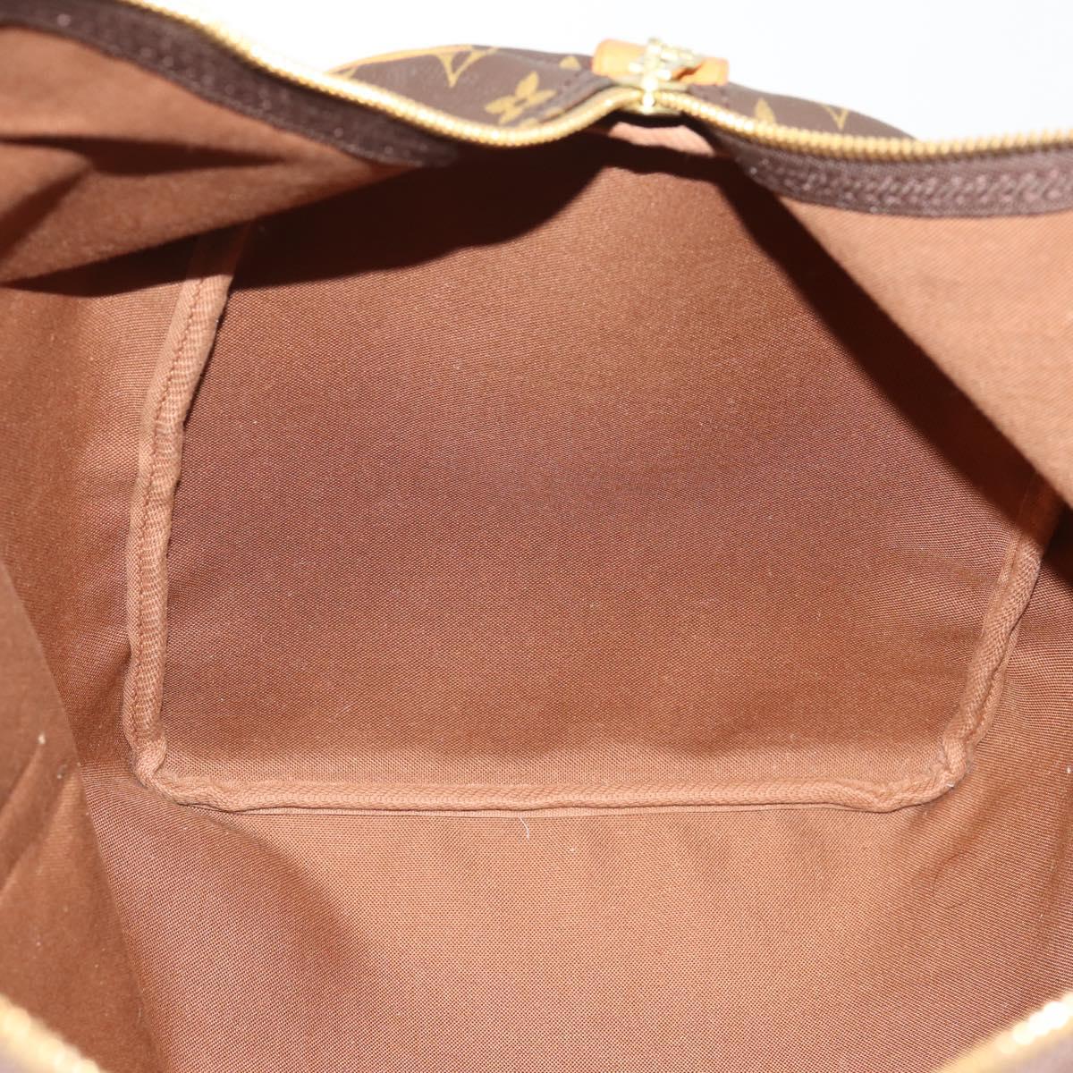 LOUIS VUITTON Monogram Keepall 55 Boston Bag M41424 LV Auth 171243A