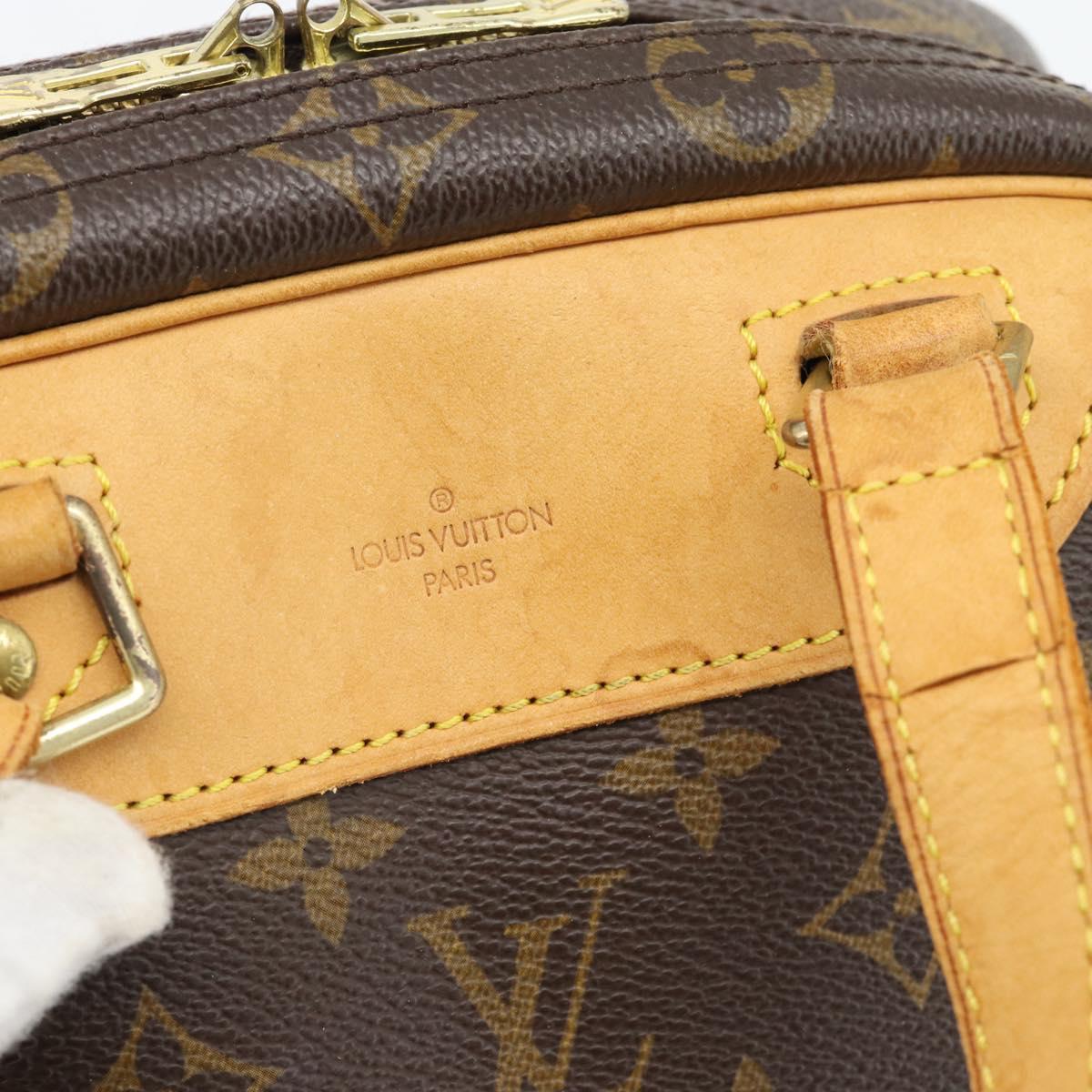 LOUIS VUITTON Monogram Excursion Hand Bag M41450 LV Auth 171244
