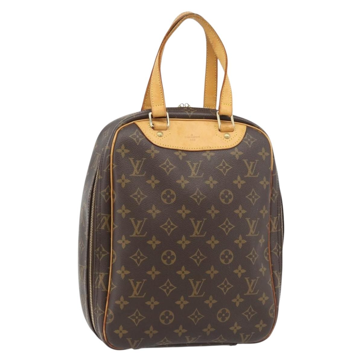 LOUIS VUITTON Monogram Excursion Hand Bag M41450 LV Auth 171244