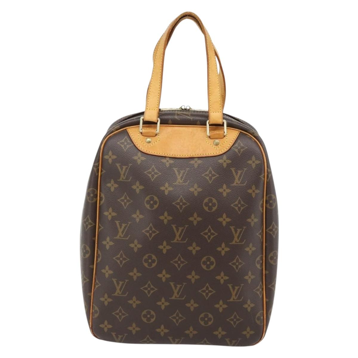 LOUIS VUITTON Monogram Excursion Hand Bag M41450 LV Auth 171244