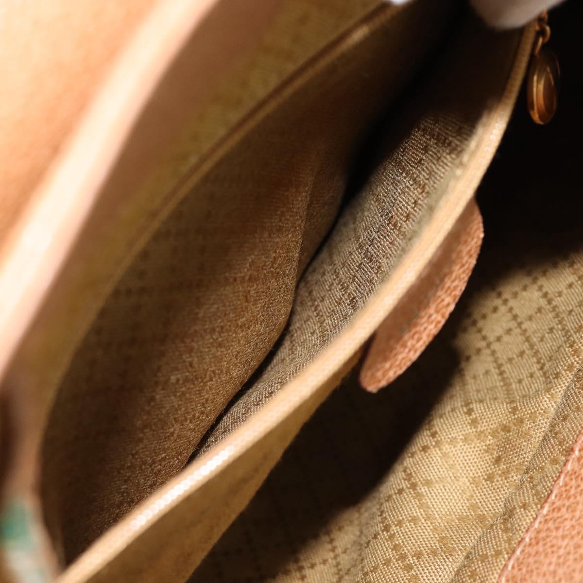 GUCCI Bamboo Backpack Suede Brown Gold 003 2058 0016 Auth 171248