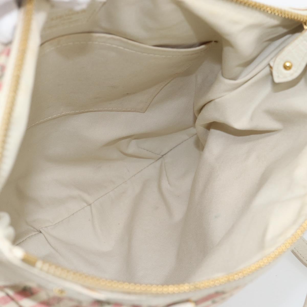 LOUIS VUITTON Mini Lin Marina GM Bag Croisette 2way Pink M95493 LV Auth 171252V