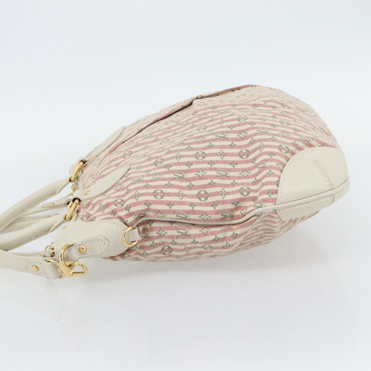 LOUIS VUITTON Mini Lin Marina GM Bag Croisette 2way Pink M95493 LV Auth 171252V