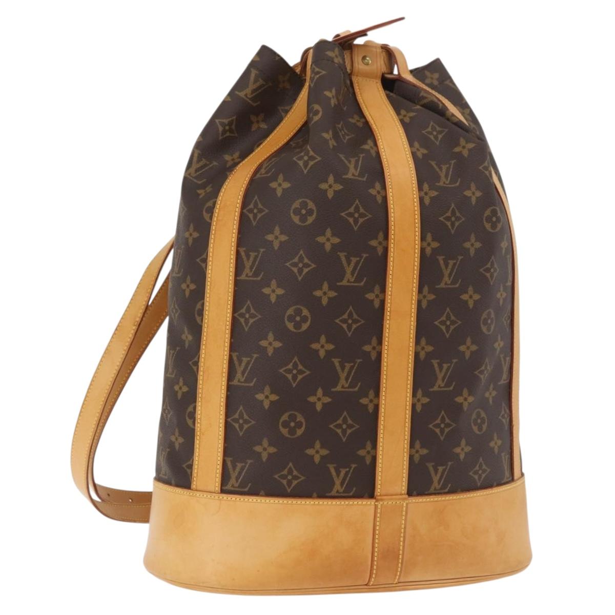LOUIS VUITTON Monogram Randonnee GM Shoulder Bag M42244 LV Auth 171263A